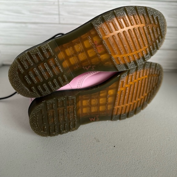 Dr martens combat woman’s pink boots - Picture 7 of 8